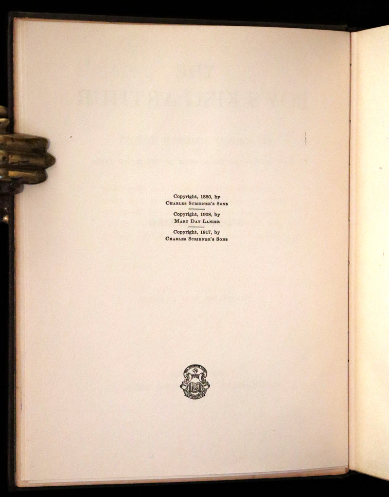 1917 Scarce First Edition - The Boy's King Arthur and His Knights of the Round Table illustrated by N. C. Wyeth.