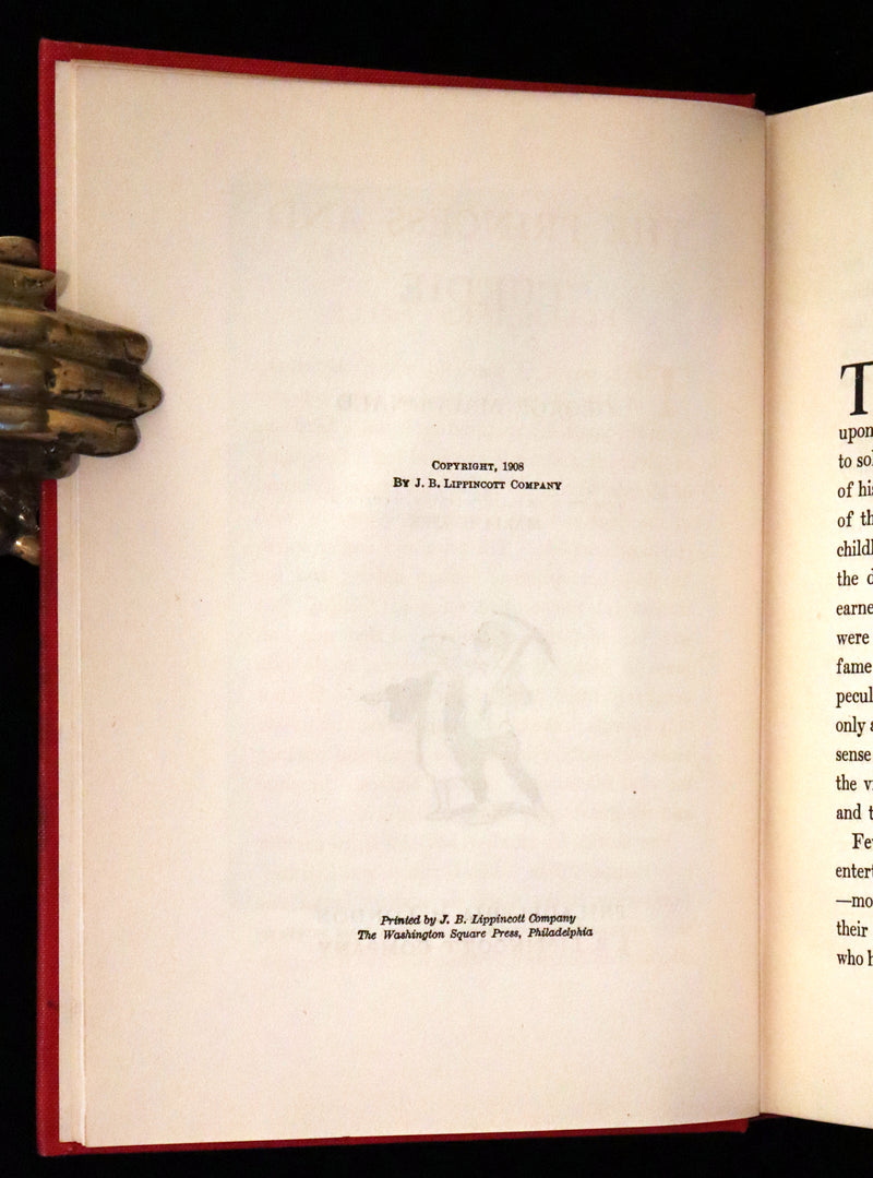 1908 Rare Book - The Princess and Curdie by George Macdonald illustrated by Maria L. Kirk.
