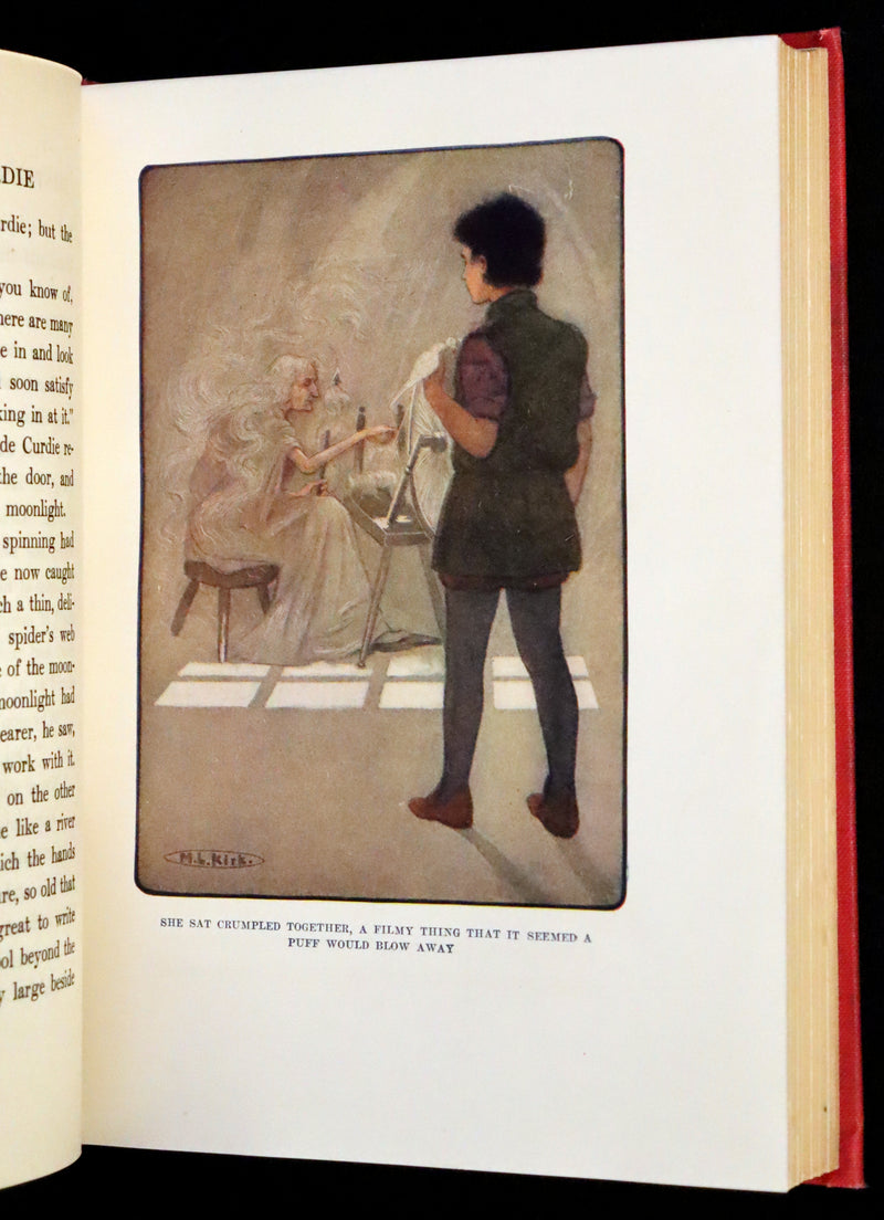 1908 Rare Book - The Princess and Curdie by George Macdonald illustrated by Maria L. Kirk.
