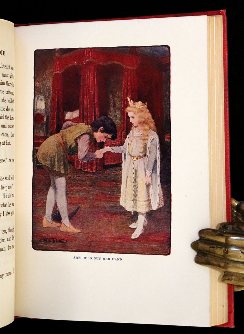 1908 Rare Book - The Princess and Curdie by George Macdonald illustrated by Maria L. Kirk.