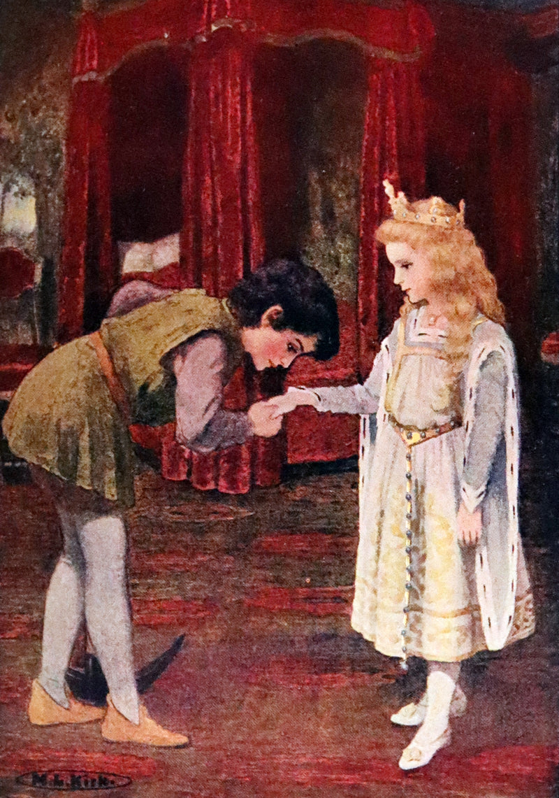 1908 Rare Book - The Princess and Curdie by George Macdonald illustrated by Maria L. Kirk.