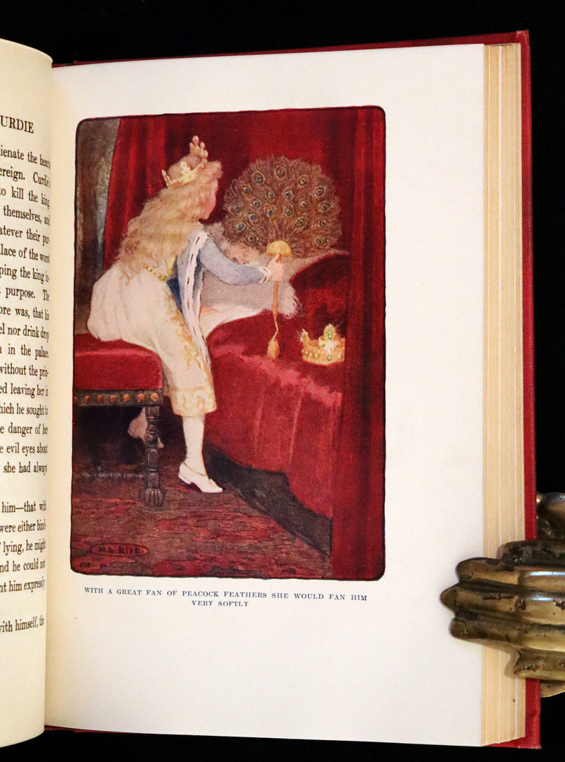 1908 Rare Book - The Princess and Curdie by George Macdonald illustrated by Maria L. Kirk.