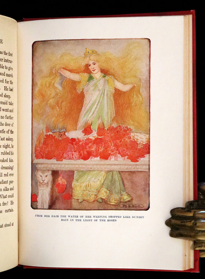 1908 Rare Book - The Princess and Curdie by George Macdonald illustrated by Maria L. Kirk.