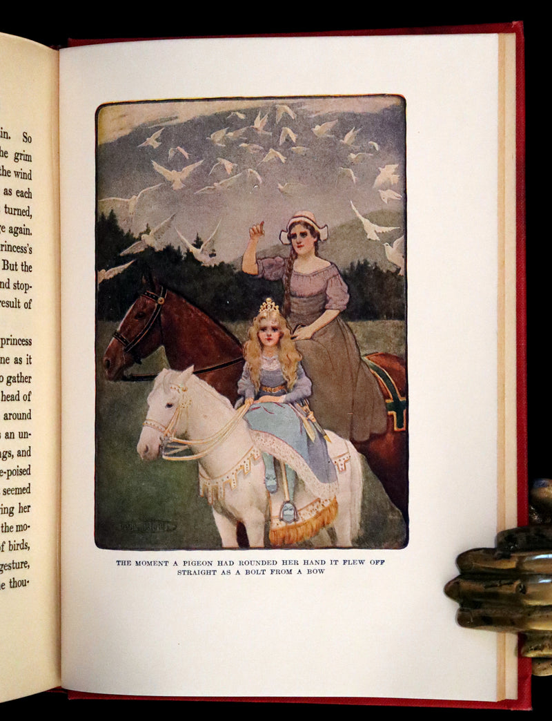 1908 Rare Book - The Princess and Curdie by George Macdonald illustrated by Maria L. Kirk.