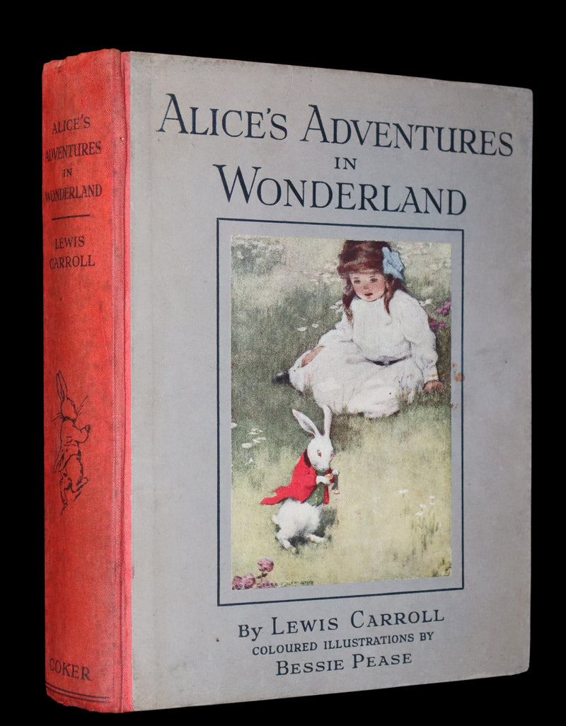 1930 Rare Book - Alice's Adventures in Wonderland Illustrated by Bessie Pease Gutmann.