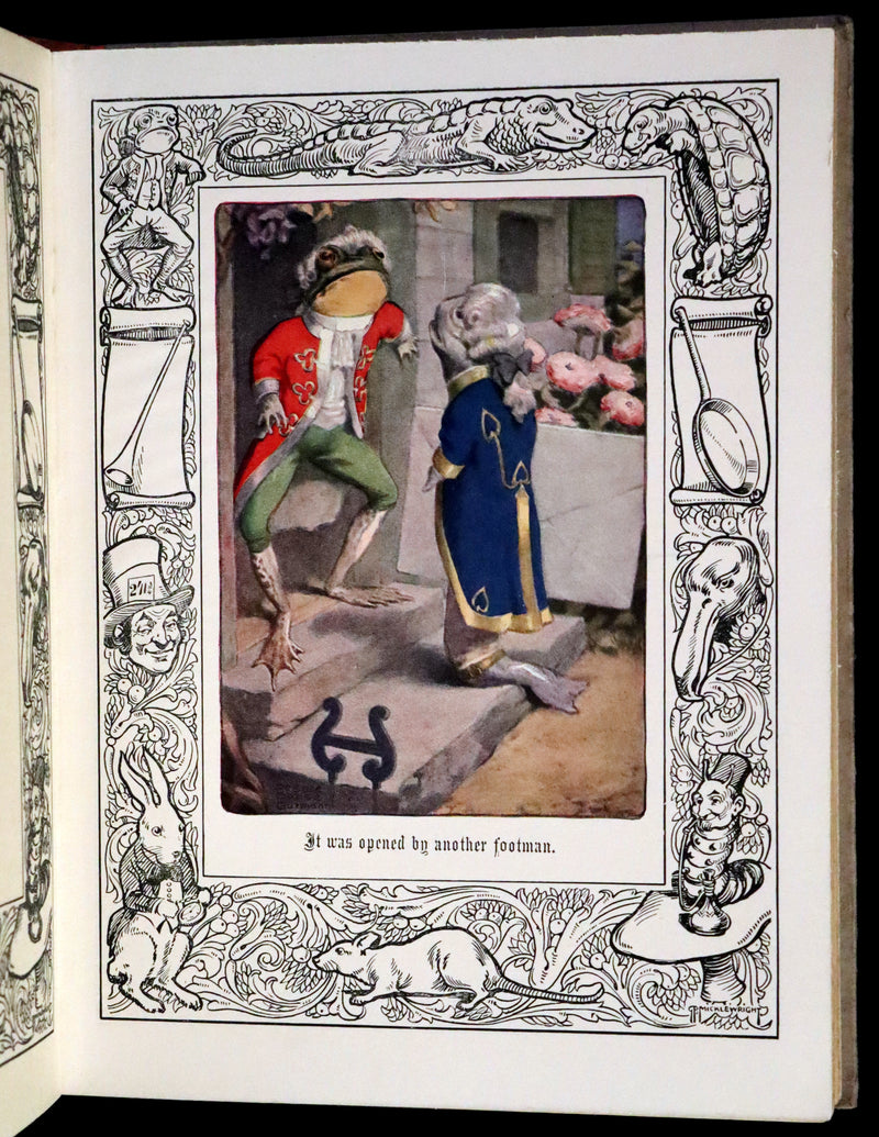 1930 Rare Book - Alice's Adventures in Wonderland Illustrated by Bessie Pease Gutmann.