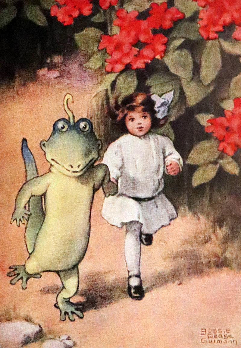 1930 Rare Book - Alice's Adventures in Wonderland Illustrated by Bessie Pease Gutmann.