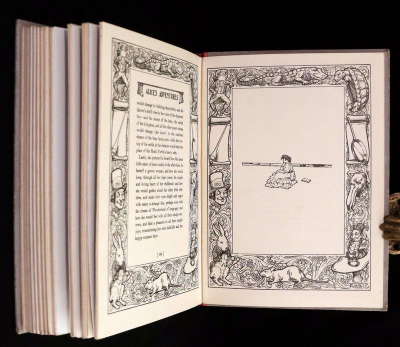1930 Rare Book - Alice's Adventures in Wonderland Illustrated by Bessie Pease Gutmann.
