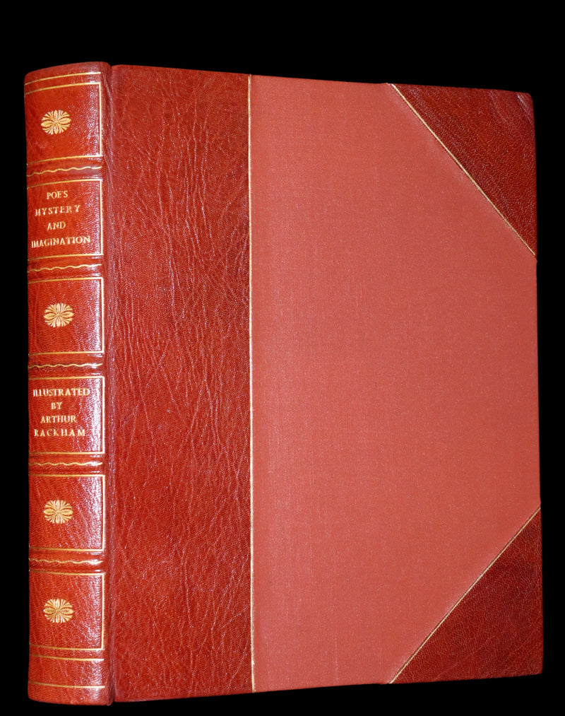 1935 Rare 1stED bound by Period Bindery - Edgar Allan Poe TALES OF MYSTERY AND IMAGINATION illustrated by Arthur RACKHAM.