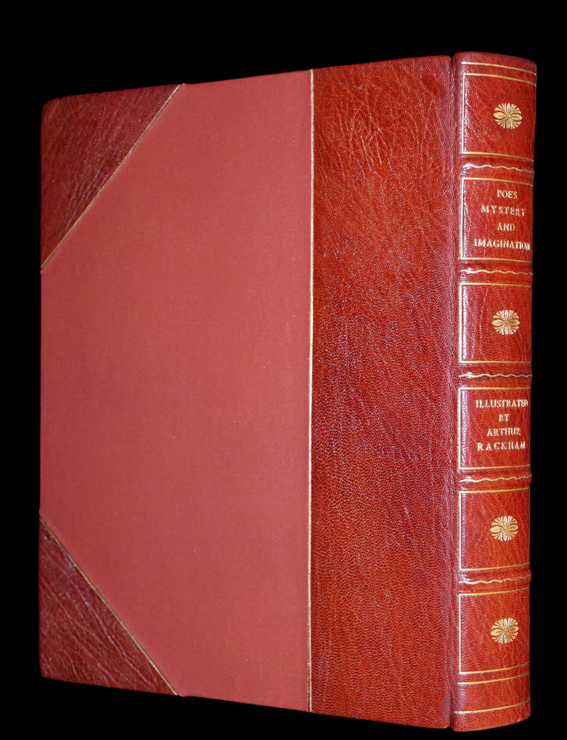 1935 Rare 1stED bound by Period Bindery - Edgar Allan Poe TALES OF MYSTERY AND IMAGINATION illustrated by Arthur RACKHAM.