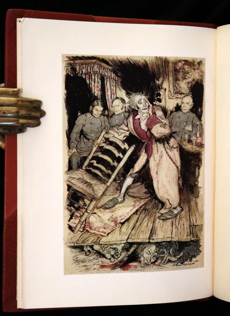 1935 Rare 1stED bound by Period Bindery - Edgar Allan Poe TALES OF MYSTERY AND IMAGINATION illustrated by Arthur RACKHAM.