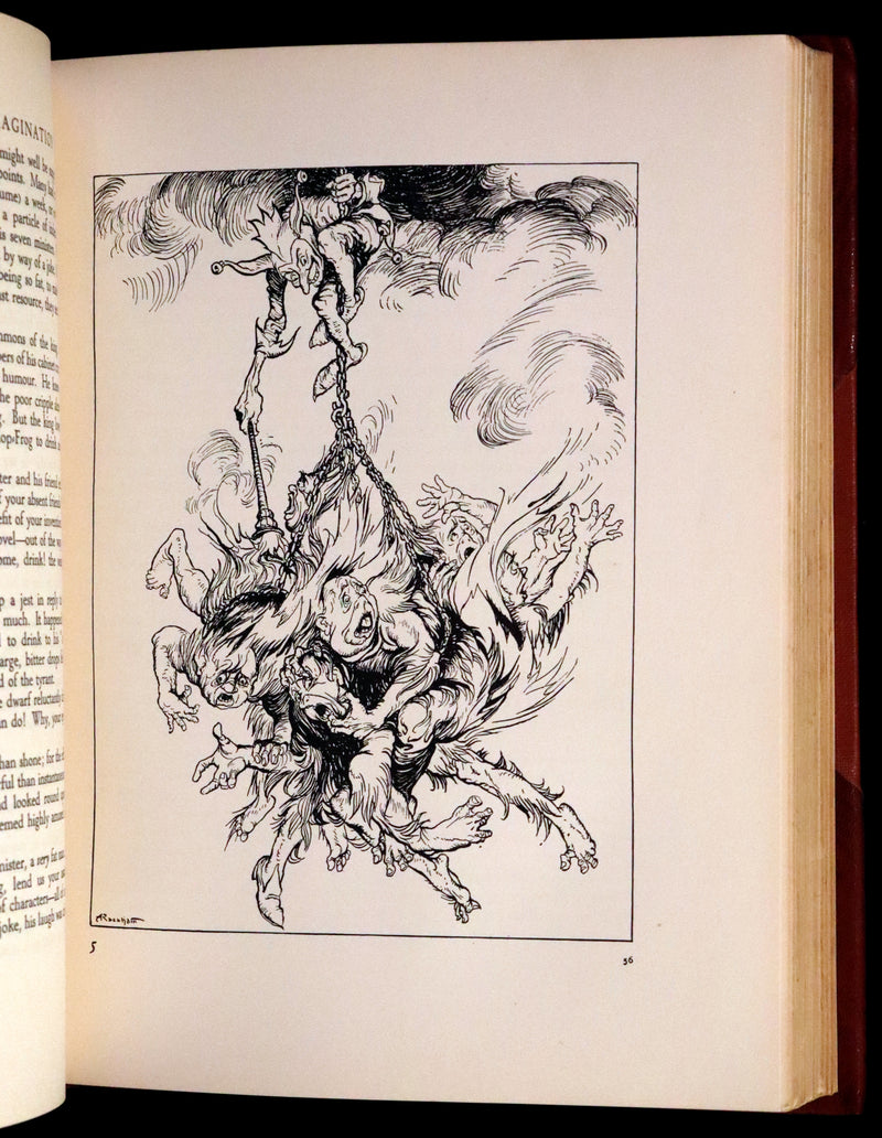 1935 Rare 1stED bound by Period Bindery - Edgar Allan Poe TALES OF MYSTERY AND IMAGINATION illustrated by Arthur RACKHAM.