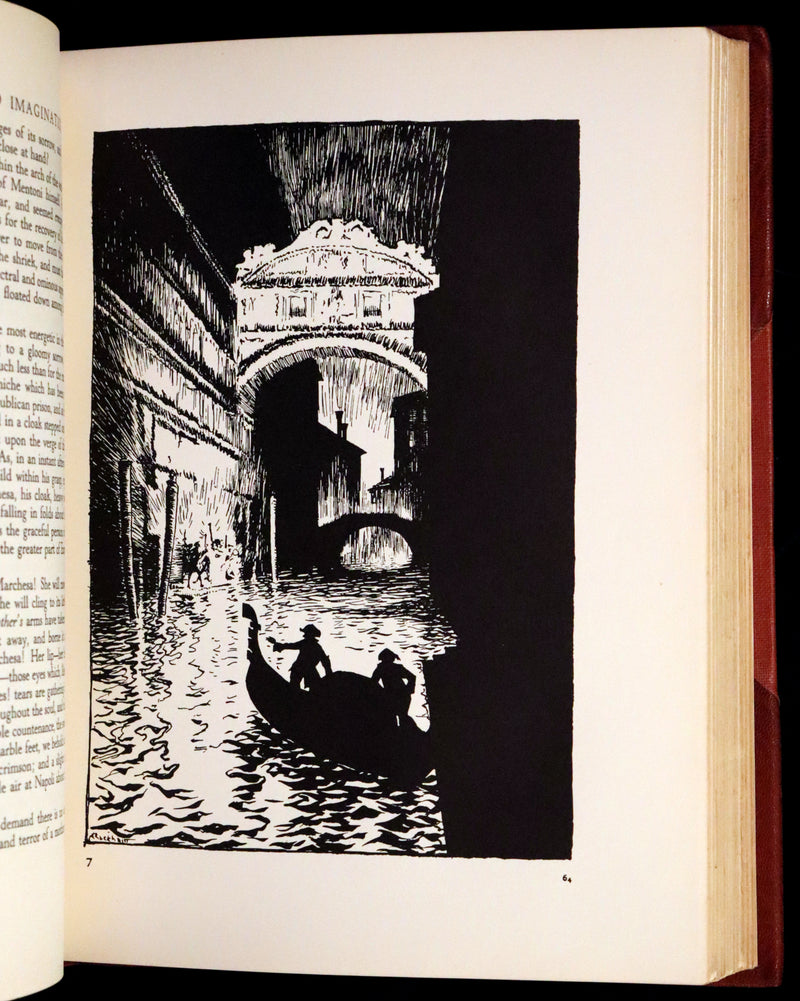 1935 Rare 1stED bound by Period Bindery - Edgar Allan Poe TALES OF MYSTERY AND IMAGINATION illustrated by Arthur RACKHAM.