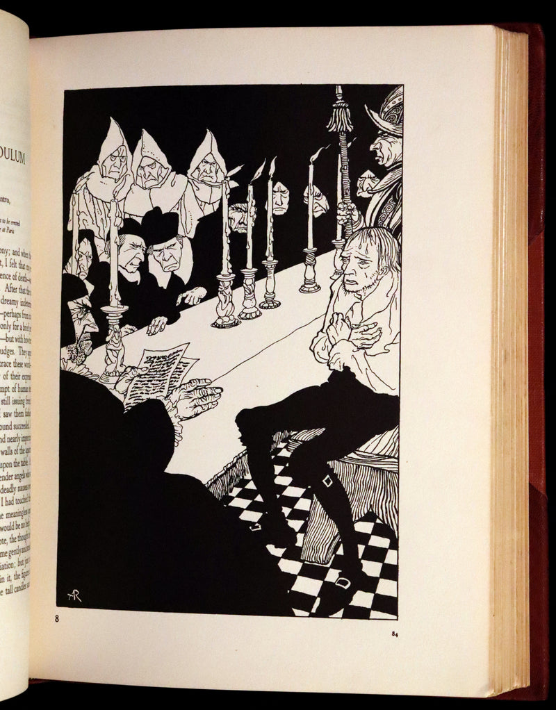 1935 Rare 1stED bound by Period Bindery - Edgar Allan Poe TALES OF MYSTERY AND IMAGINATION illustrated by Arthur RACKHAM.