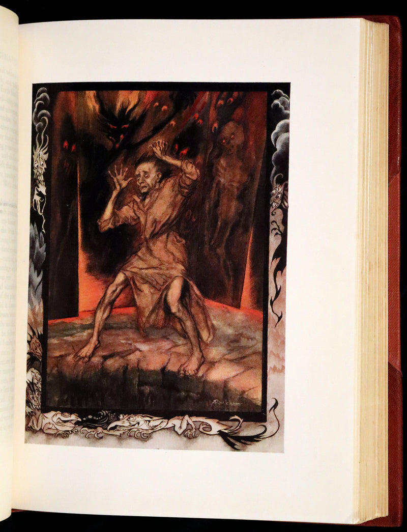 1935 Rare 1stED bound by Period Bindery - Edgar Allan Poe TALES OF MYSTERY AND IMAGINATION illustrated by Arthur RACKHAM.