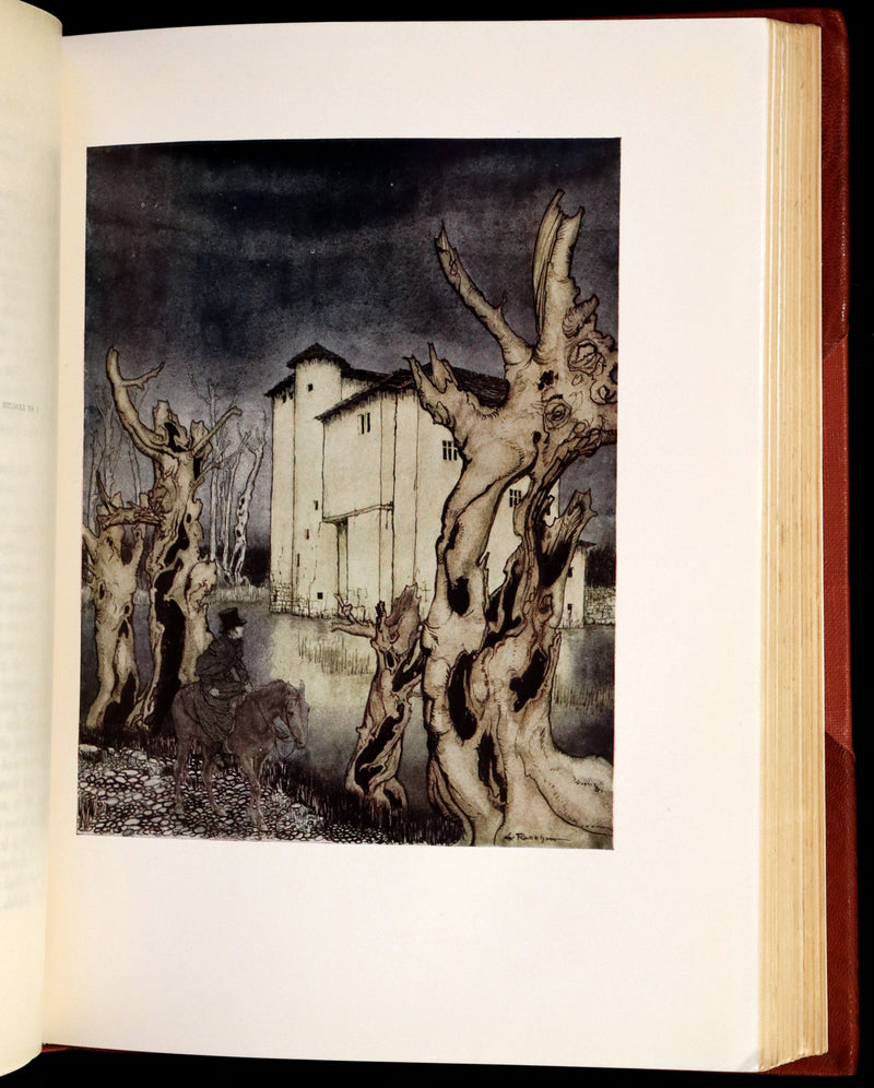 1935 Rare 1stED bound by Period Bindery - Edgar Allan Poe TALES OF MYSTERY AND IMAGINATION illustrated by Arthur RACKHAM.