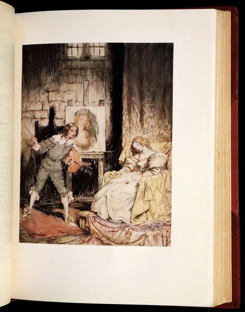 1935 Rare 1stED bound by Period Bindery - Edgar Allan Poe TALES OF MYSTERY AND IMAGINATION illustrated by Arthur RACKHAM.