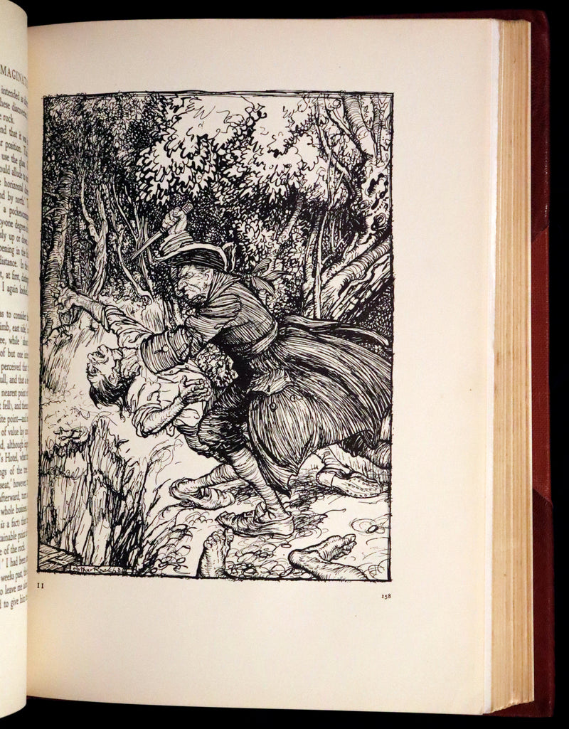 1935 Rare 1stED bound by Period Bindery - Edgar Allan Poe TALES OF MYSTERY AND IMAGINATION illustrated by Arthur RACKHAM.