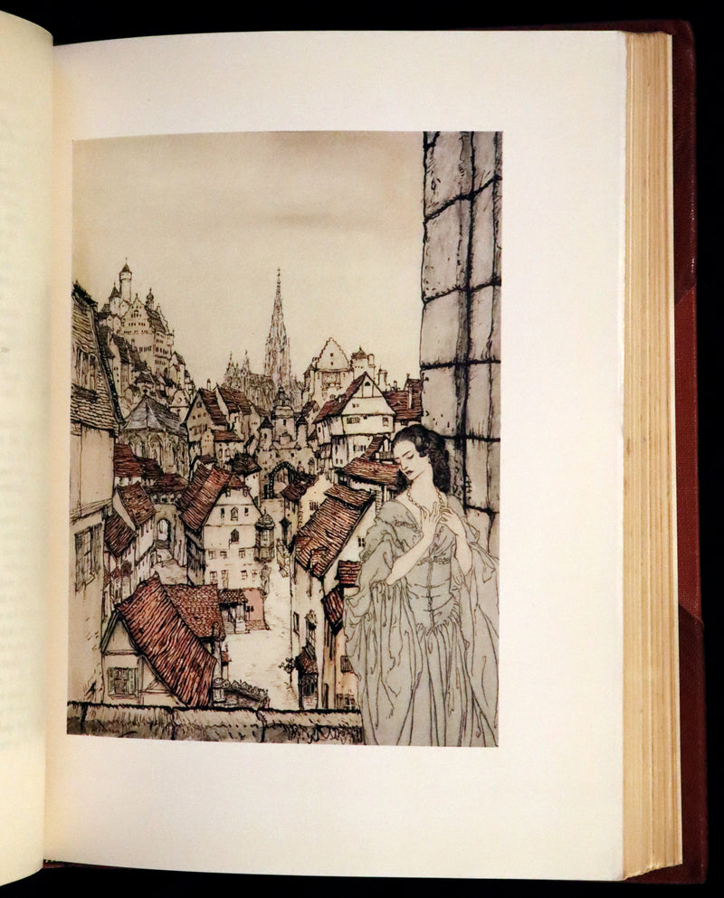 1935 Rare 1stED bound by Period Bindery - Edgar Allan Poe TALES OF MYSTERY AND IMAGINATION illustrated by Arthur RACKHAM.