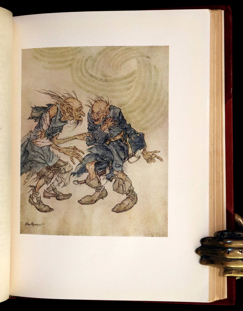 1935 Rare 1stED bound by Period Bindery - Edgar Allan Poe TALES OF MYSTERY AND IMAGINATION illustrated by Arthur RACKHAM.