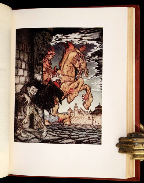 1935 Rare 1stED bound by Period Bindery - Edgar Allan Poe TALES OF MYSTERY AND IMAGINATION illustrated by Arthur RACKHAM.