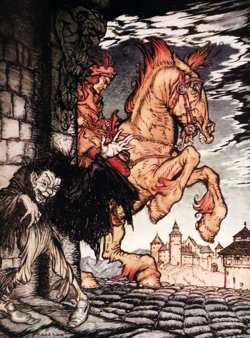 1935 Rare 1stED bound by Period Bindery - Edgar Allan Poe TALES OF MYSTERY AND IMAGINATION illustrated by Arthur RACKHAM.