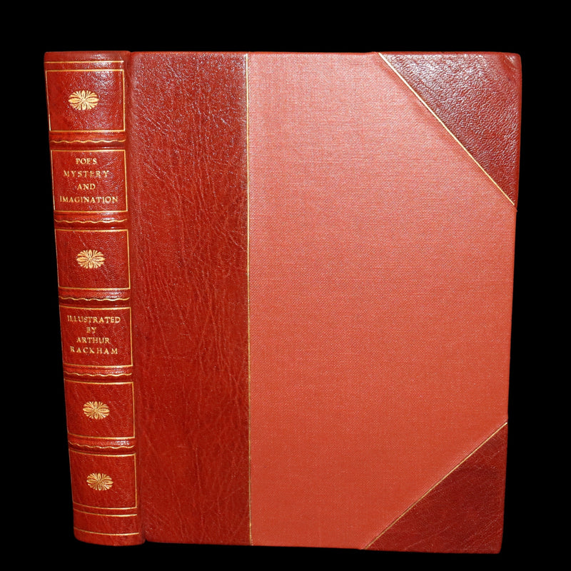 1935 Rare 1stED bound by Period Bindery - Edgar Allan Poe TALES OF MYSTERY AND IMAGINATION illustrated by Arthur RACKHAM.