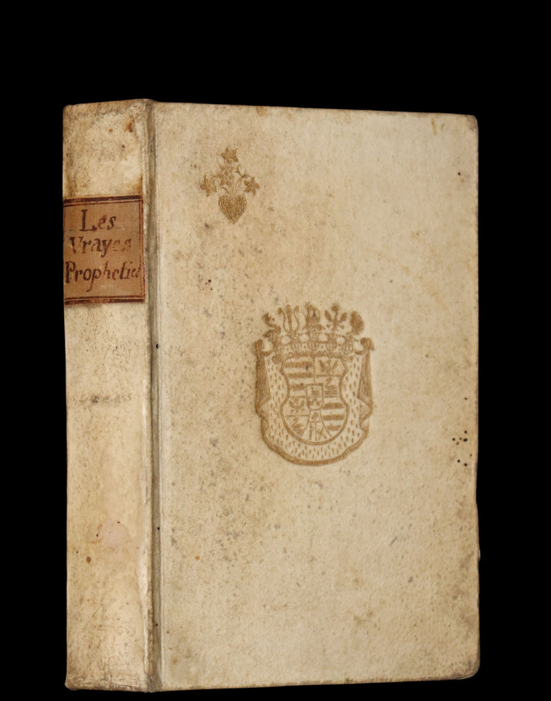 1689 Scarce French Book - NOSTRADAMUS, Les Vrayes Centuries et Propheties published by Volcker.