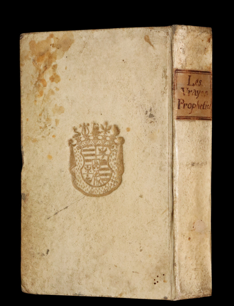 1689 Scarce French Book - NOSTRADAMUS, Les Vrayes Centuries et Propheties published by Volcker.