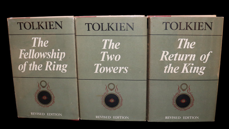 1966 Second edition, first printing - The Lord of The Rings: The Fellowship of the Ring, The Two Towers, The Return of the King.