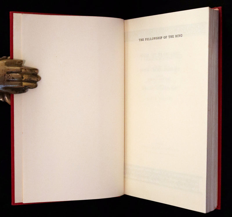 1966 Second edition, first printing - The Lord of The Rings: The Fellowship of the Ring, The Two Towers, The Return of the King.