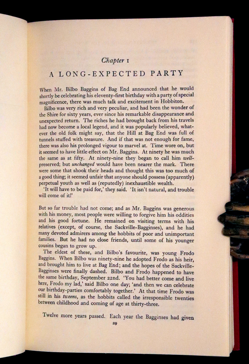 1966 Second edition, first printing - The Lord of The Rings: The Fellowship of the Ring, The Two Towers, The Return of the King.