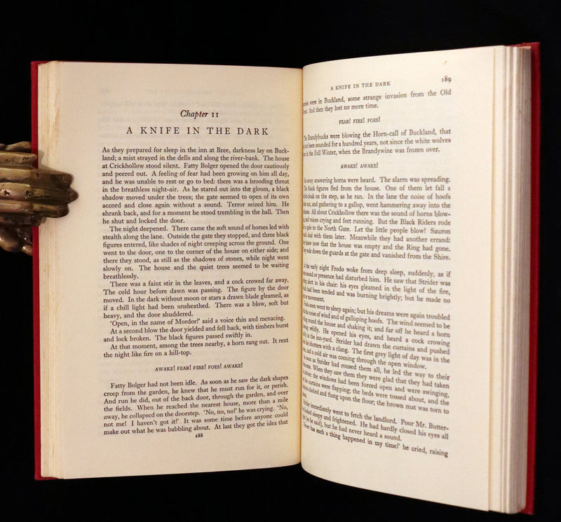 1966 Second edition, first printing - The Lord of The Rings: The Fellowship of the Ring, The Two Towers, The Return of the King.