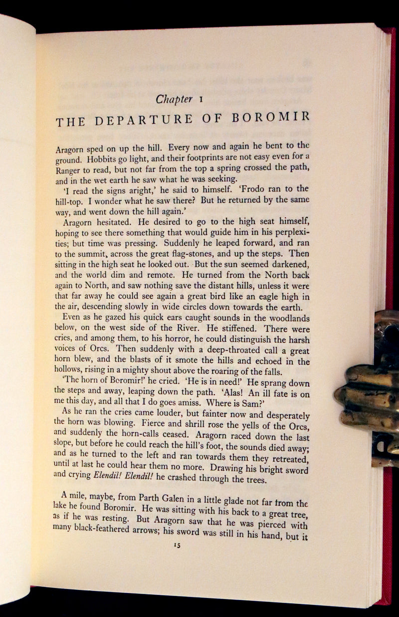 1966 Second edition, first printing - The Lord of The Rings: The Fellowship of the Ring, The Two Towers, The Return of the King.