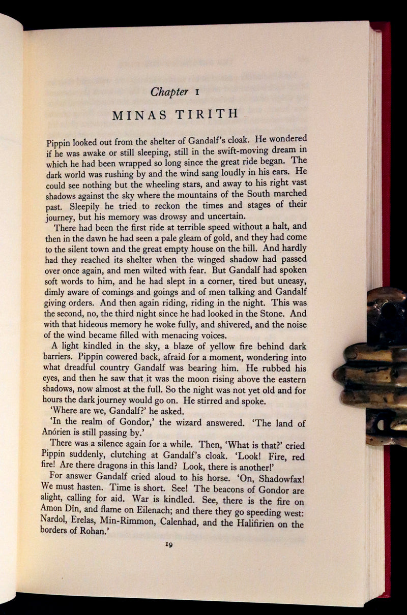 1966 Second edition, first printing - The Lord of The Rings: The Fellowship of the Ring, The Two Towers, The Return of the King.