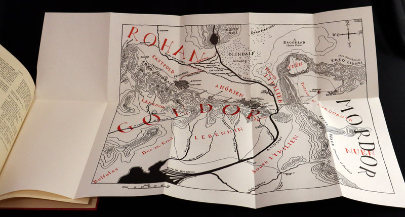 1966 Second edition, first printing - The Lord of The Rings: The Fellowship of the Ring, The Two Towers, The Return of the King.