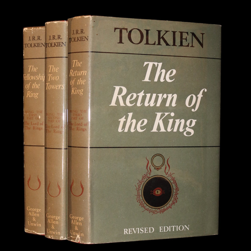 1966 Second edition, first printing - The Lord of The Rings: The Fellowship of the Ring, The Two Towers, The Return of the King.