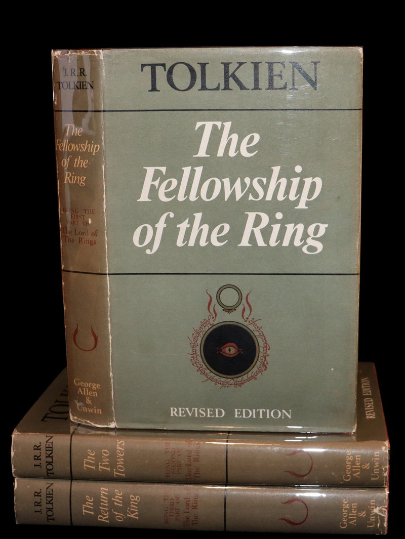 1966 Second edition, first printing - The Lord of The Rings: The Fellowship of the Ring, The Two Towers, The Return of the King.