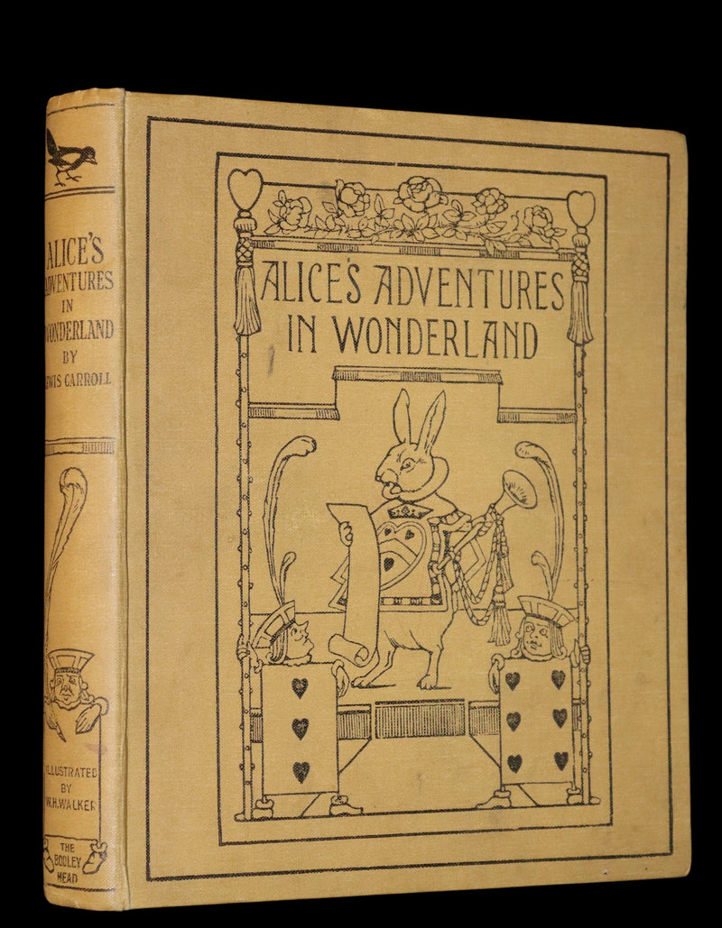 1930 Rare First Edition Illustrated by William Henry Walker - Alice's Adventures in Wonderland.
