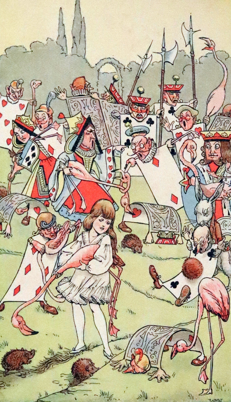1930 Rare First Edition Illustrated by William Henry Walker - Alice's Adventures in Wonderland.