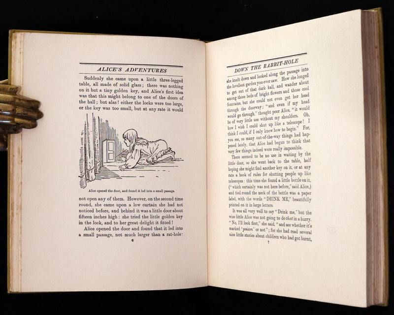 1930 Rare First Edition Illustrated by William Henry Walker - Alice's Adventures in Wonderland.