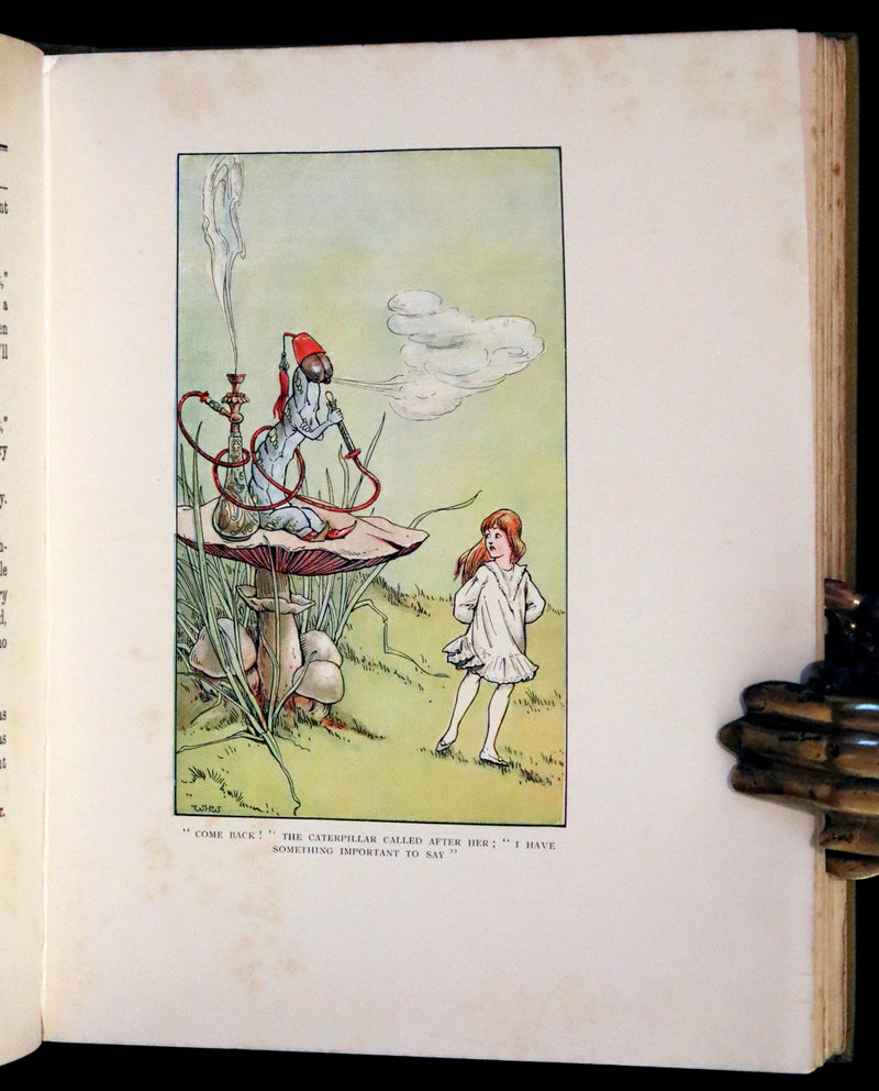 1930 Rare First Edition Illustrated by William Henry Walker - Alice's Adventures in Wonderland.