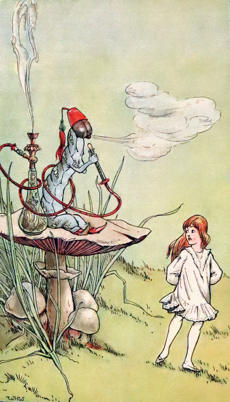 1930 Rare First Edition Illustrated by William Henry Walker - Alice's Adventures in Wonderland.