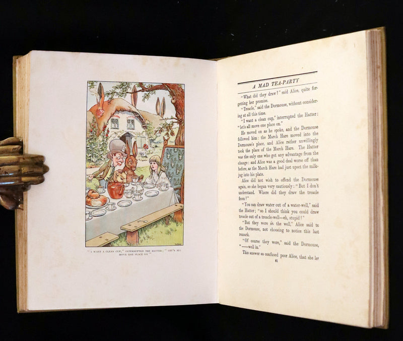 1930 Rare First Edition Illustrated by William Henry Walker - Alice's Adventures in Wonderland.