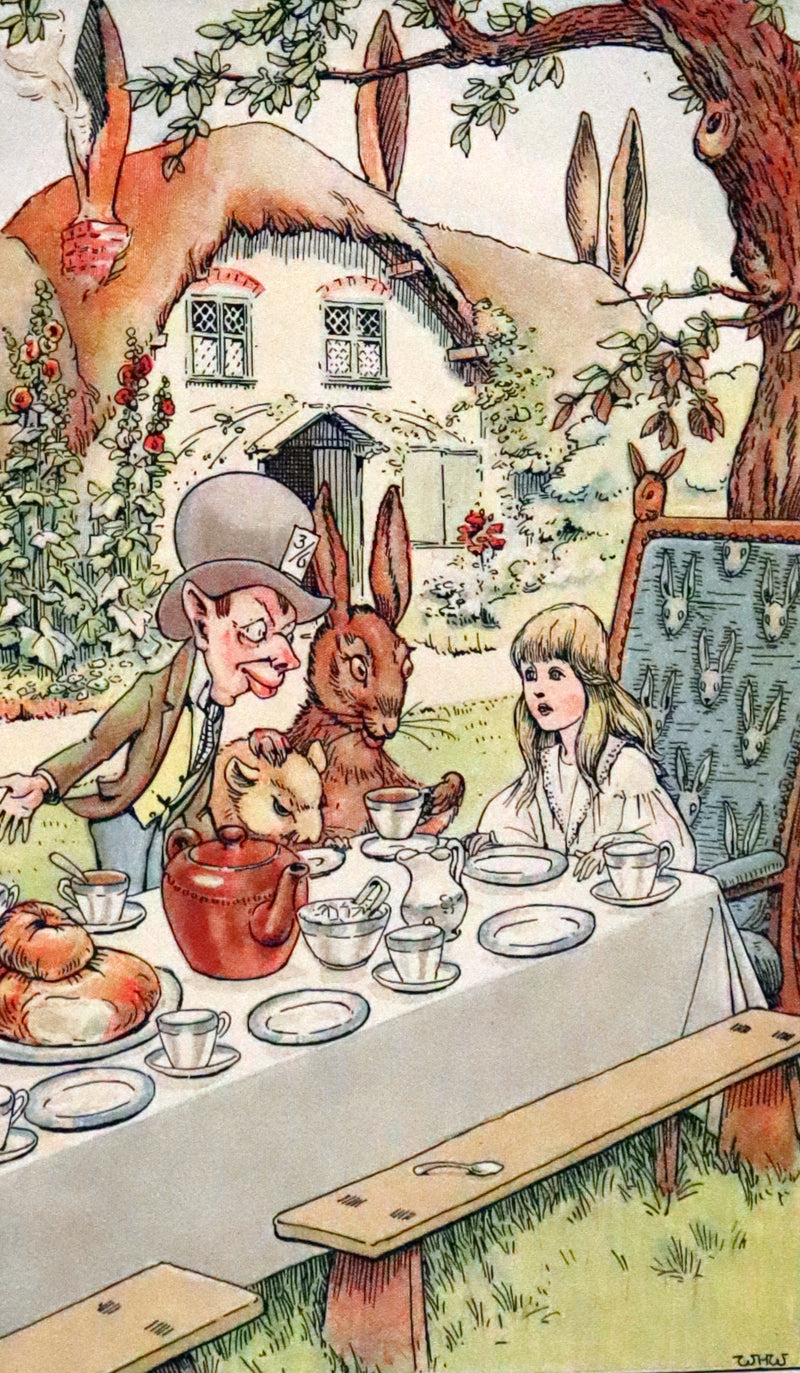 1930 Rare First Edition Illustrated by William Henry Walker - Alice's Adventures in Wonderland.