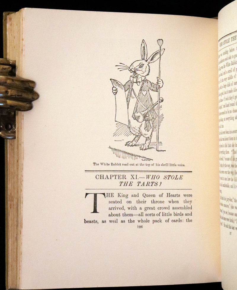 1930 Rare First Edition Illustrated by William Henry Walker - Alice's Adventures in Wonderland.