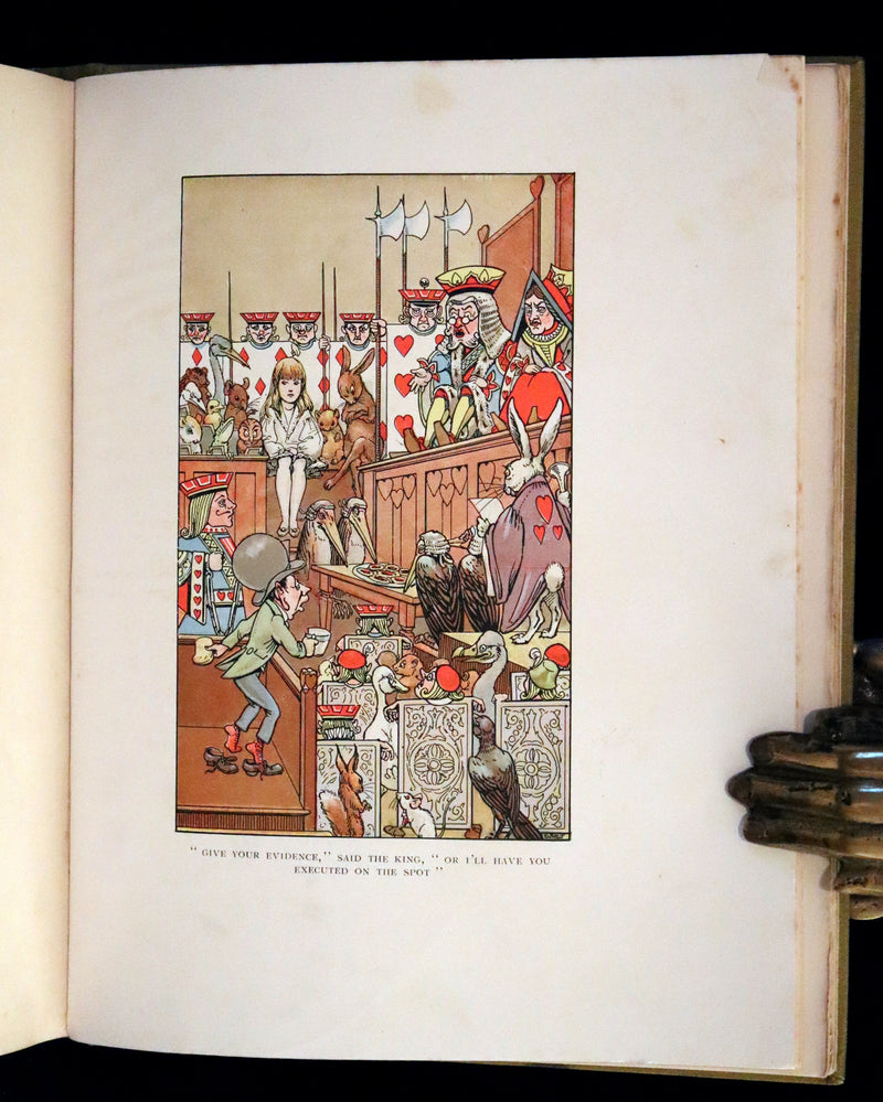 1930 Rare First Edition Illustrated by William Henry Walker - Alice's Adventures in Wonderland.