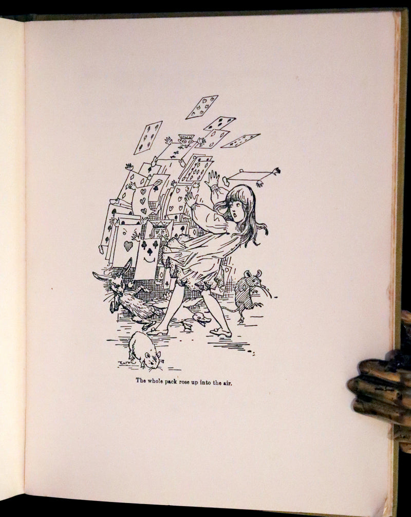 1930 Rare First Edition Illustrated by William Henry Walker - Alice's Adventures in Wonderland.