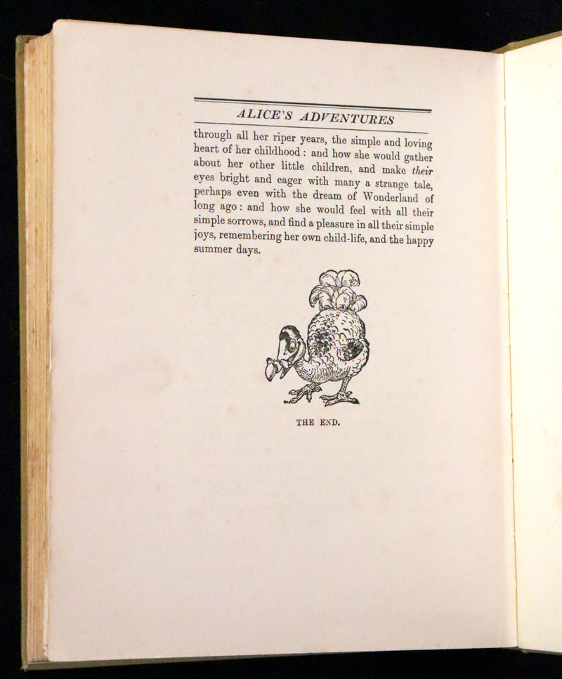 1930 Rare First Edition Illustrated by William Henry Walker - Alice's Adventures in Wonderland.