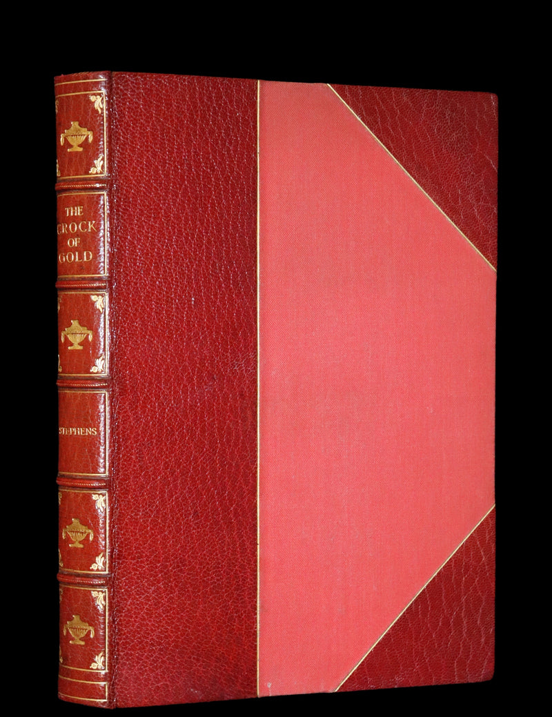 1926 Rare 1stED bound by Bayntun - The Crock of Gold by James Stephen & illustrated by Thomas Mackenzie.